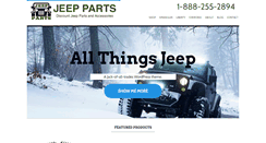 Desktop Screenshot of jeep-parts.us