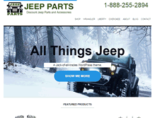 Tablet Screenshot of jeep-parts.us